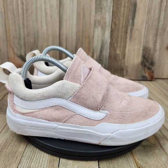 Women's Vans Sk8 Pro Size 5 Pink Suede Skatboarding Shoes - Picture 3 of 10